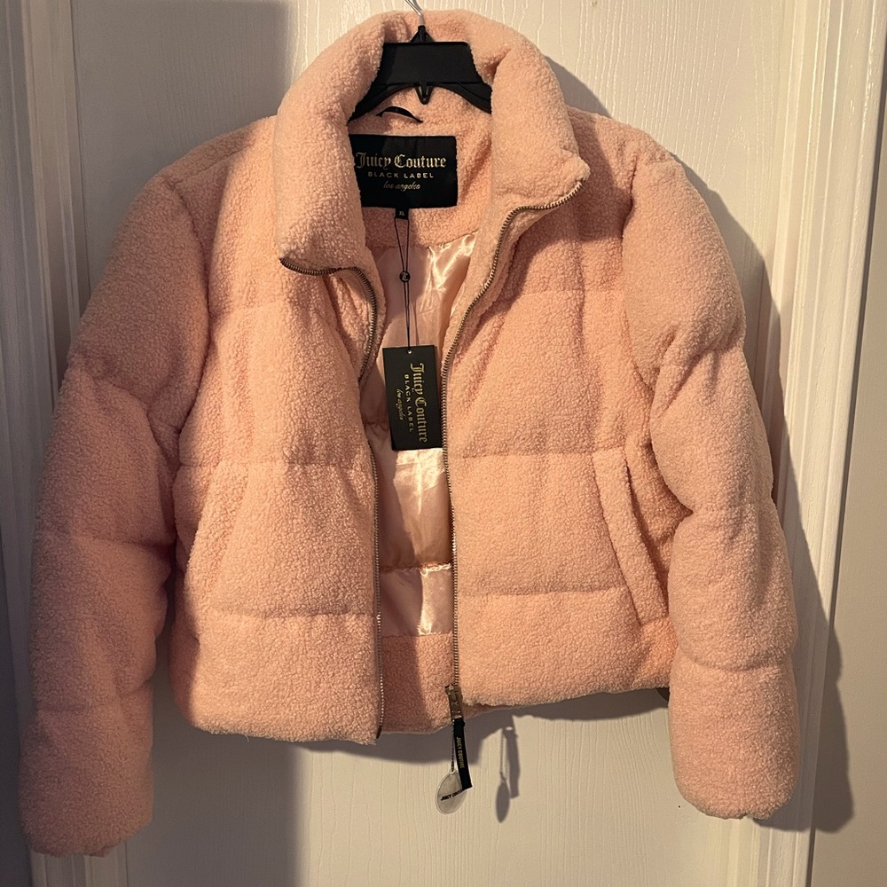 Juicy Couture Crop Puffer Jacket